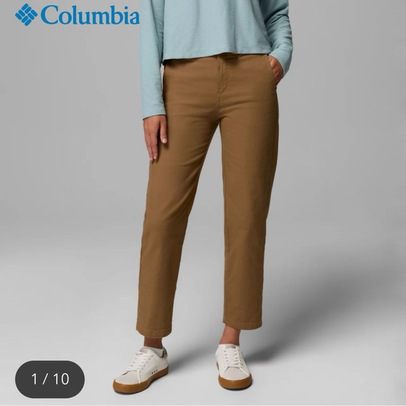 Columbia Women’s ROC straight leg pants 12 short cropped - Picture 1 of 9